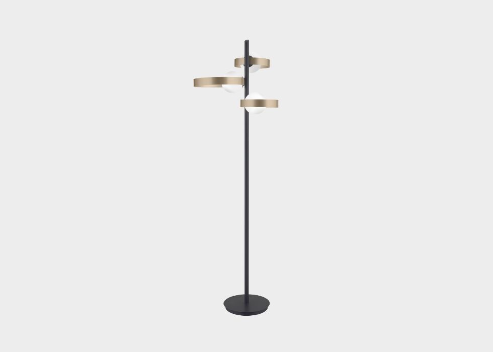 Lampada da terra e piantana di Design - Bubble, Riflessi