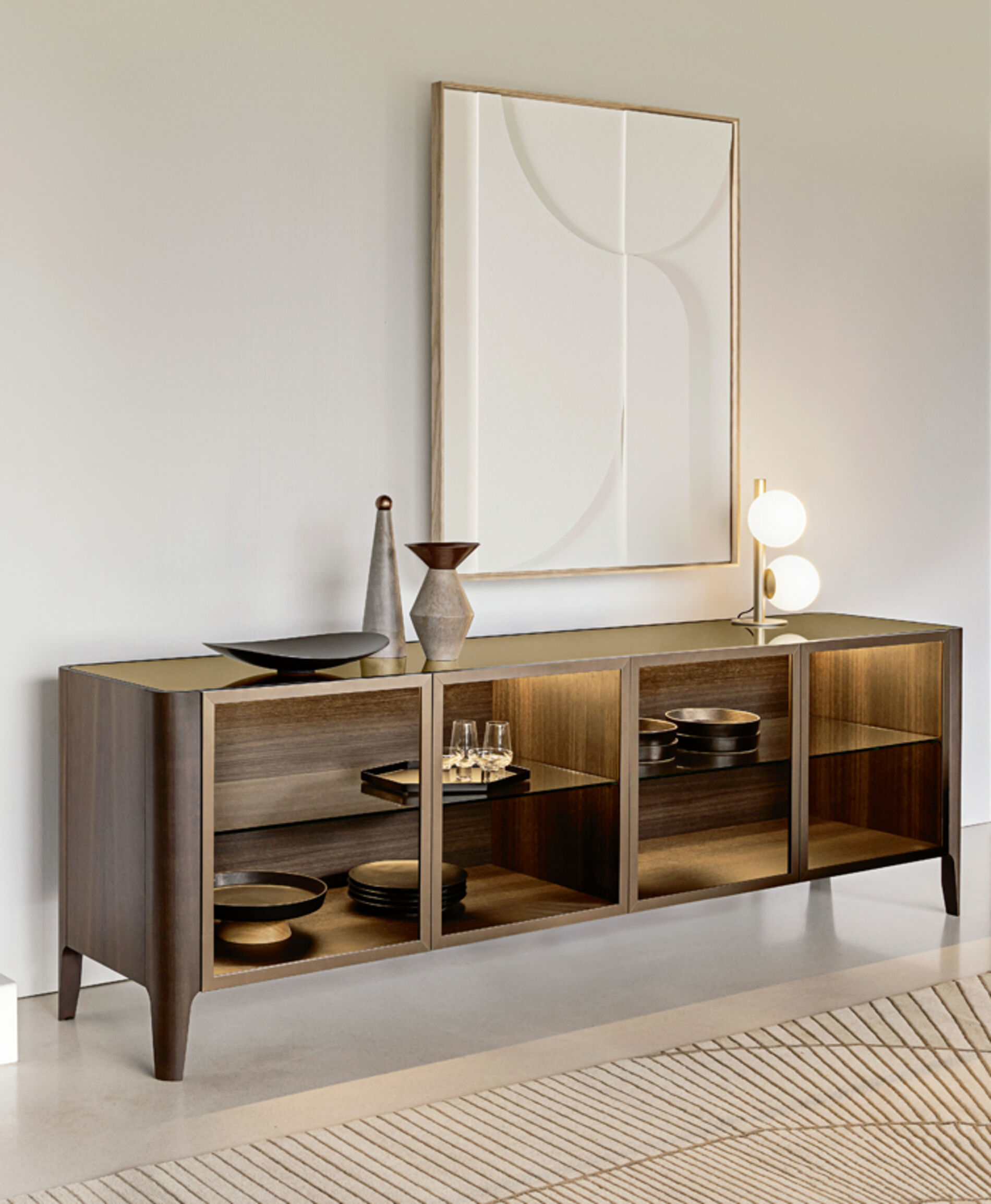 madia moderna legno