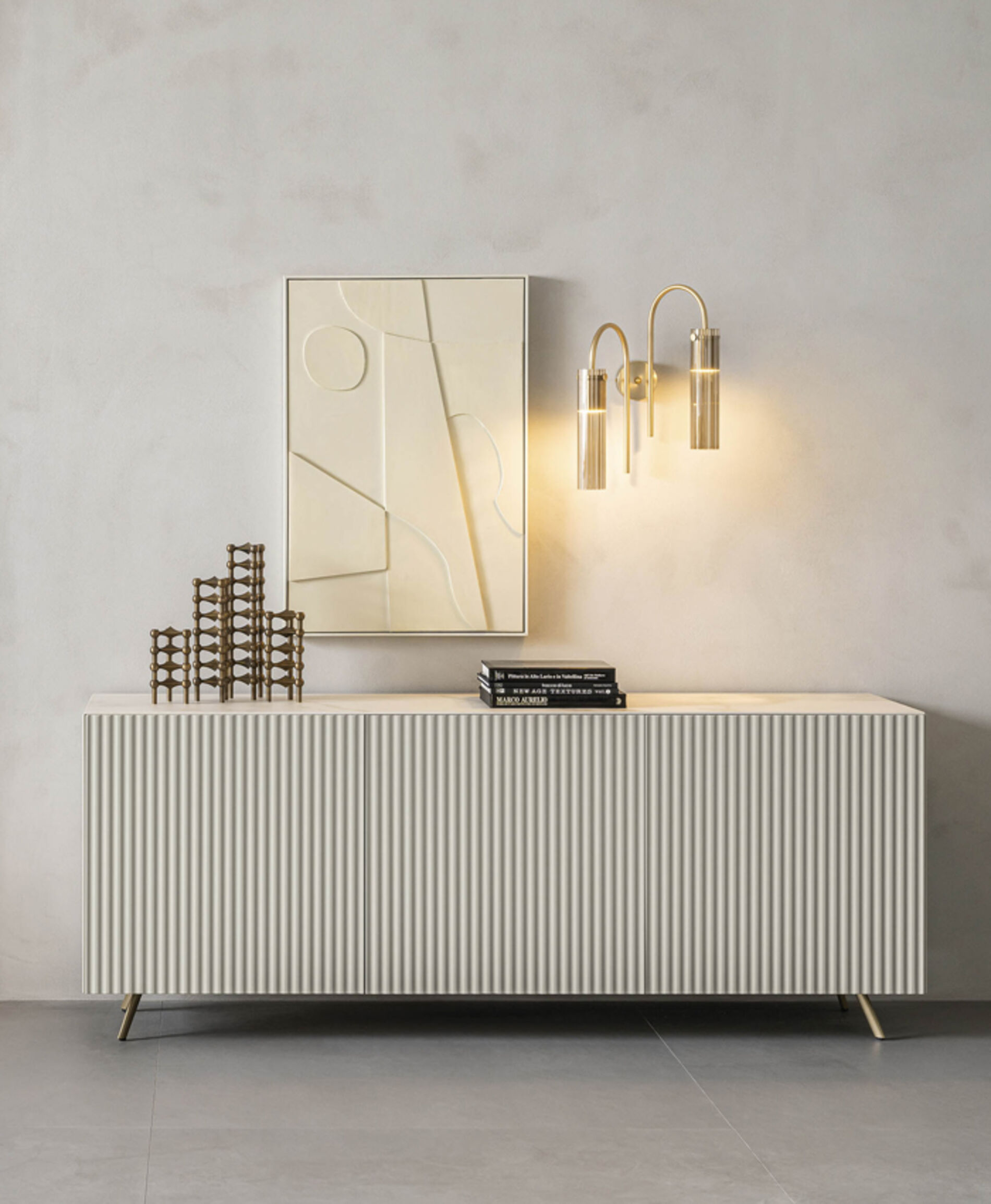 madia moderna in legno