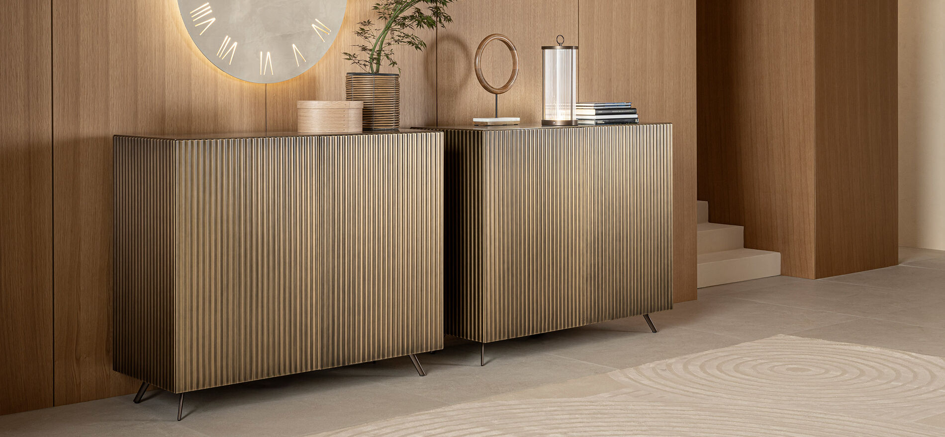 madia moderna legno hero desk