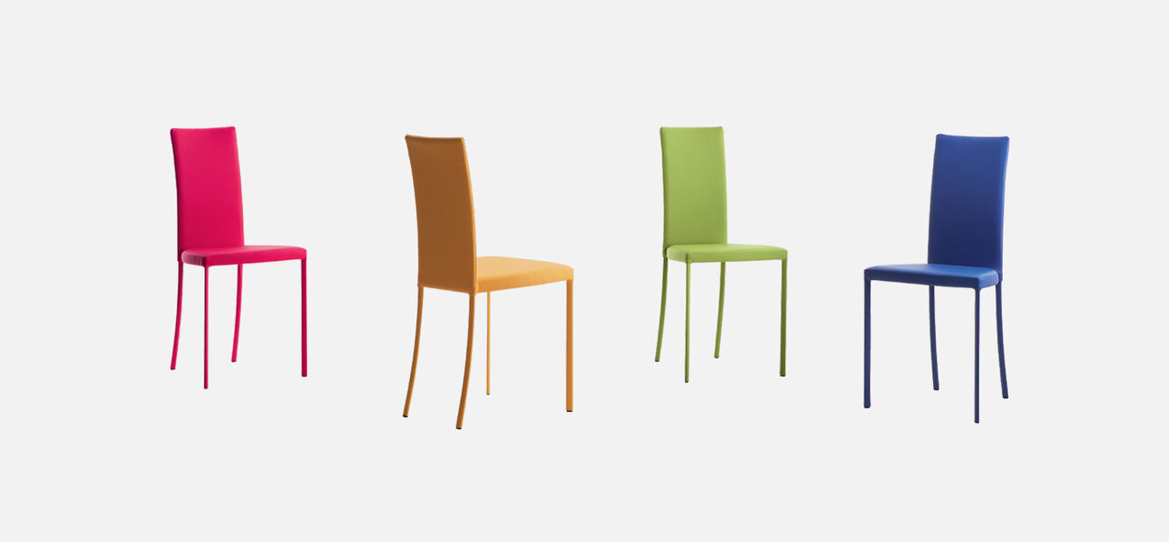 sedie sgabello slim colori