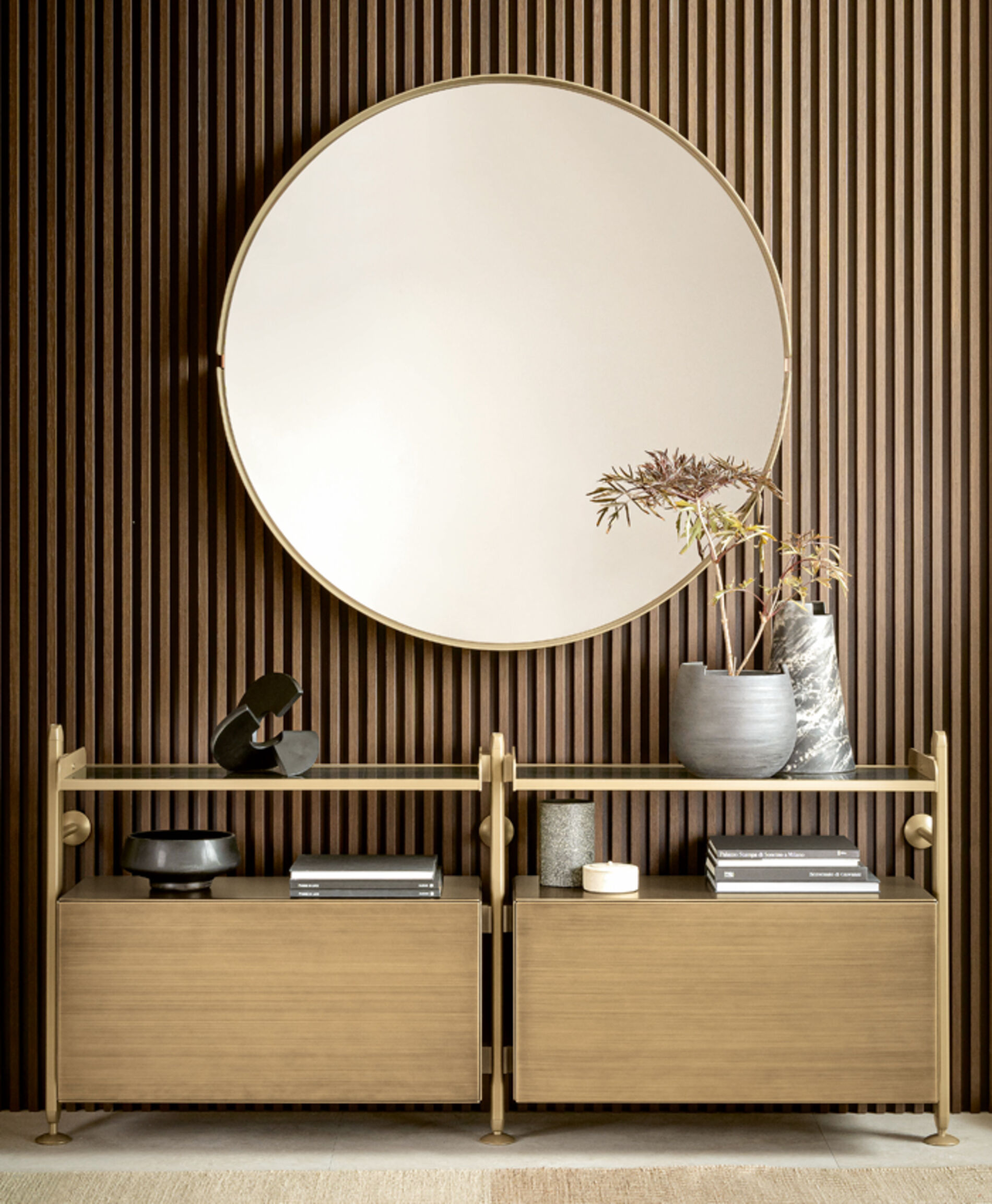 specchio con cornice