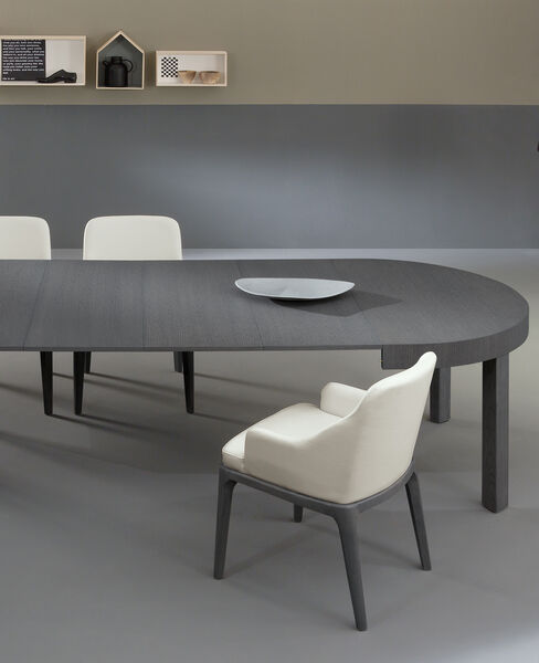 Tavolo rotondo di design - Zed, Riflessi
